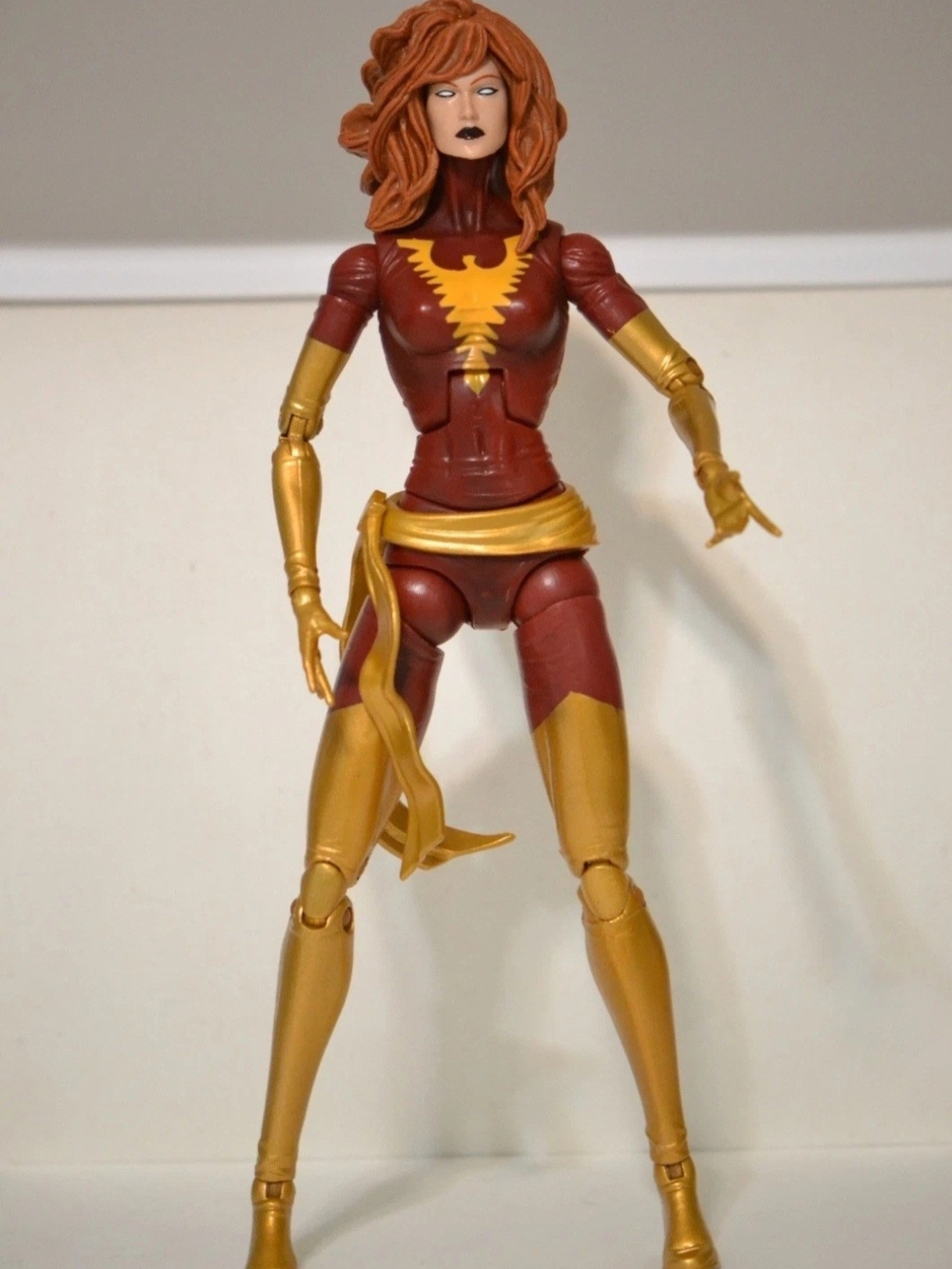 Hasbro Icons Series Dark Phoenix Marvel Legends Variant Red Jean Grey 12" LOOSE
